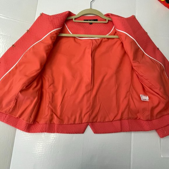 Alex Marie Coral Cropped Jacket blazer perfect for office NWT size Medium/large - Picture 6 of 16